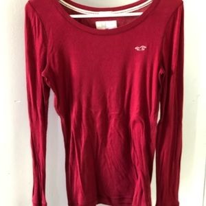 Women’s red long sleeve